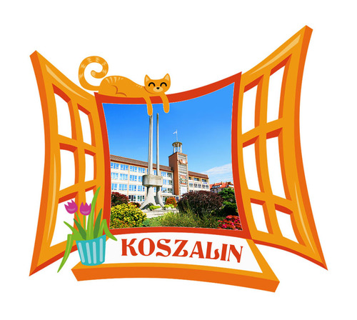 Polyresinowy magnes Okno Koszalin