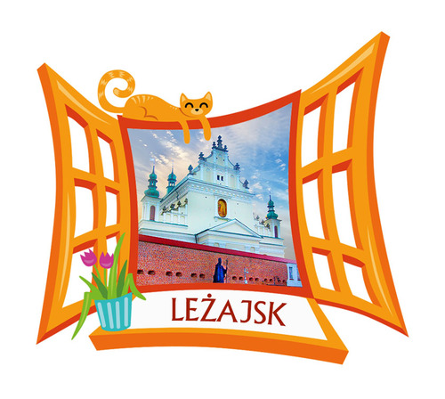 Polyresinowy magnes Okno Leżajsk