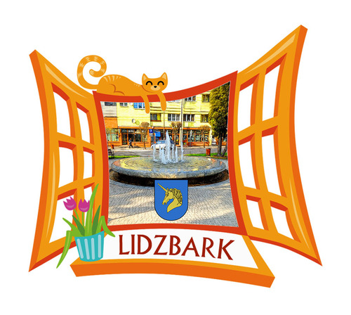 Polyresinowy magnes Okno Lidzbark