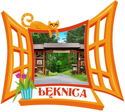 Polyresinowy magnes Okno Łęknica