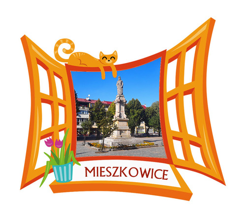 Polyresinowy magnes Okno Mieszkowice
