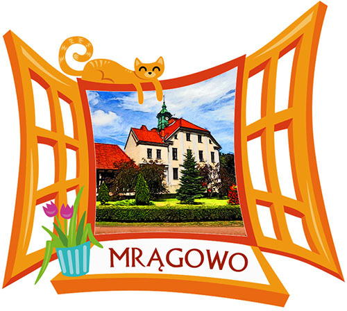 Polyresinowy magnes Okno Mrągowo