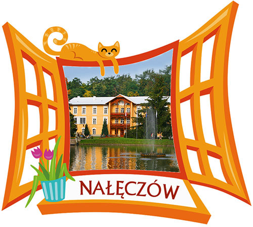 Polyresinowy magnes Okno Nałęczów