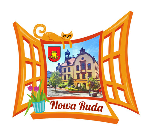 Polyresinowy magnes Okno Nowa Ruda