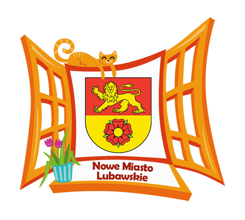 Polyresinowy magnes Okno Nowe Miasto Lubawskie