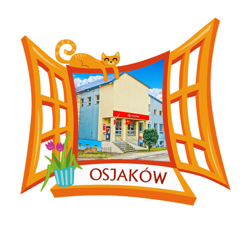 Polyresinowy magnes Okno Osjaków