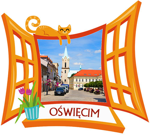 Polyresinowy magnes Okno Oświęcim