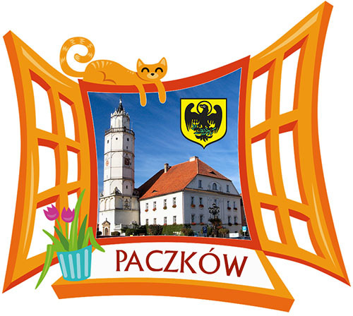 Polyresinowy magnes Okno Paczków