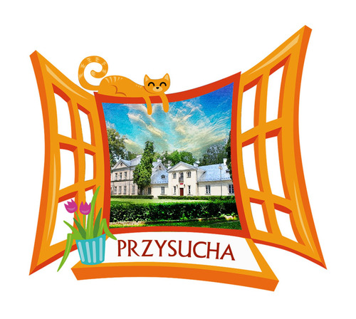 Polyresinowy magnes Okno Przysucha