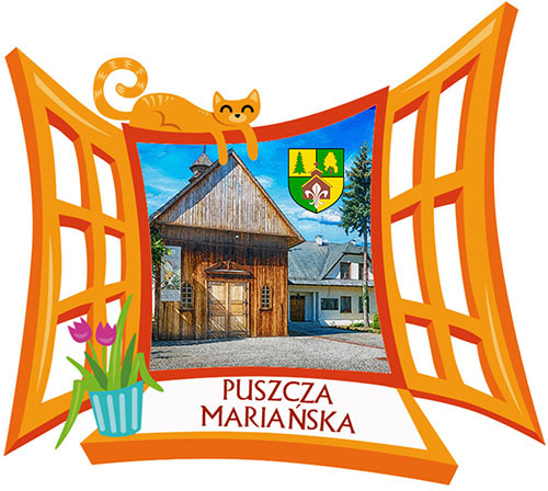Polyresinowy magnes Okno Puszcza Mariańska
