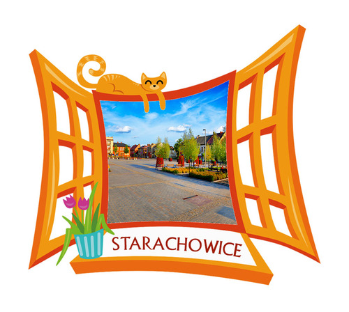 Polyresinowy magnes Okno Starachowice