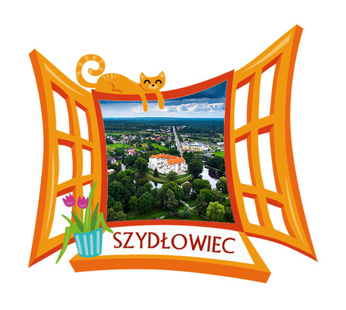 Polyresinowy magnes Okno Szydłowiec