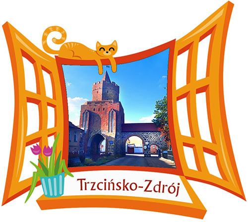 Polyresinowy magnes Okno Trzcińsko-Zdrój