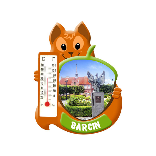 Polyresinowy magnes wiewiórka Barcin
