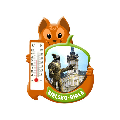 Polyresinowy magnes wiewiórka Bielsko-Biała