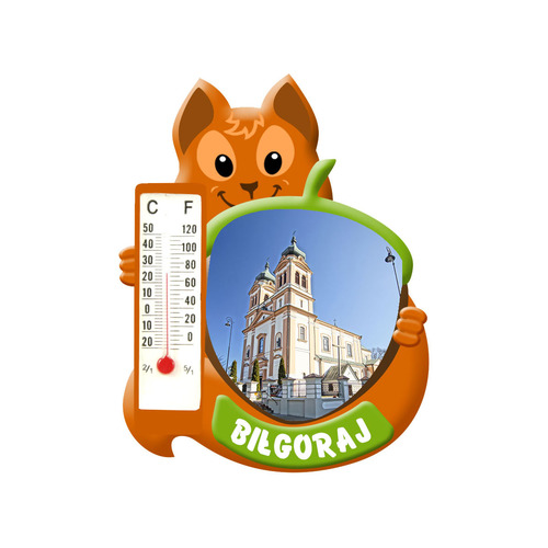 Polyresinowy magnes wiewiórka Biłgoraj