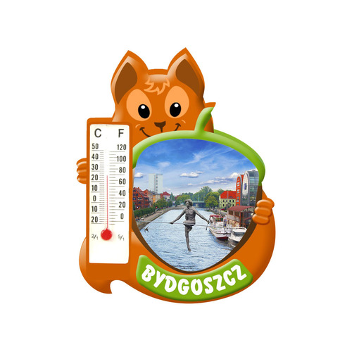 Polyresinowy magnes wiewiórka Bydgoszcz