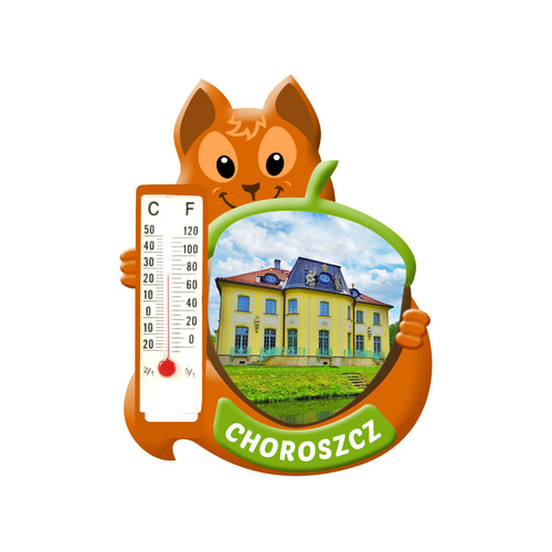 Polyresinowy magnes wiewiórka Choroszcz