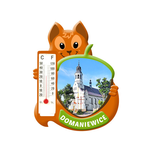 Polyresinowy magnes wiewiórka Domaniewice
