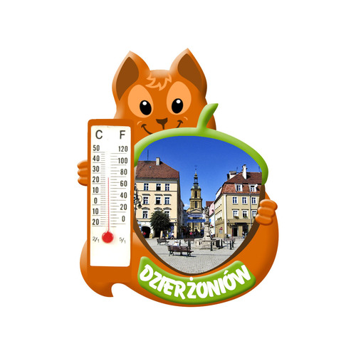 Polyresinowy magnes wiewiórka Dzierżoniów
