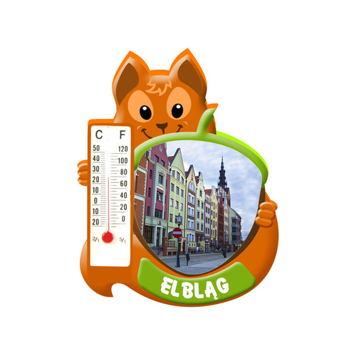 Polyresinowy magnes wiewiórka Elbląg
