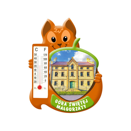 Polyresinowy magnes wiewiórka Góra Świętej Małgorzaty