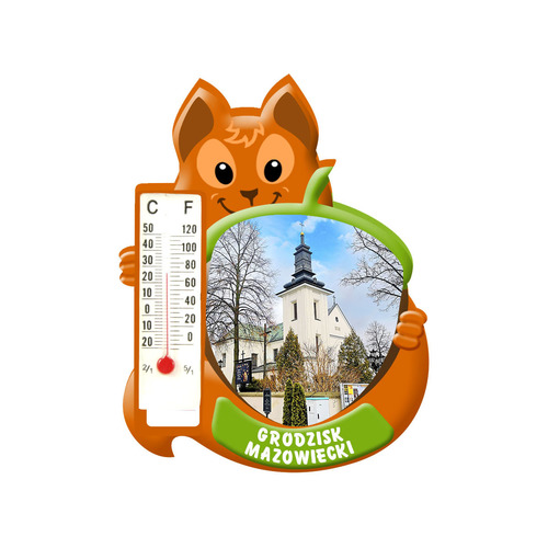 Polyresinowy magnes wiewiórka Grodzisk Mazowiecki