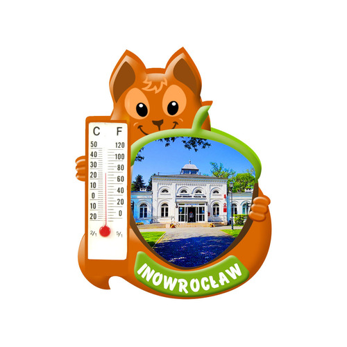 Polyresinowy magnes wiewiórka Inowrocław
