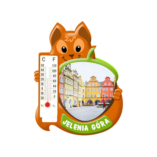 Polyresinowy magnes wiewiórka Jelenia Góra