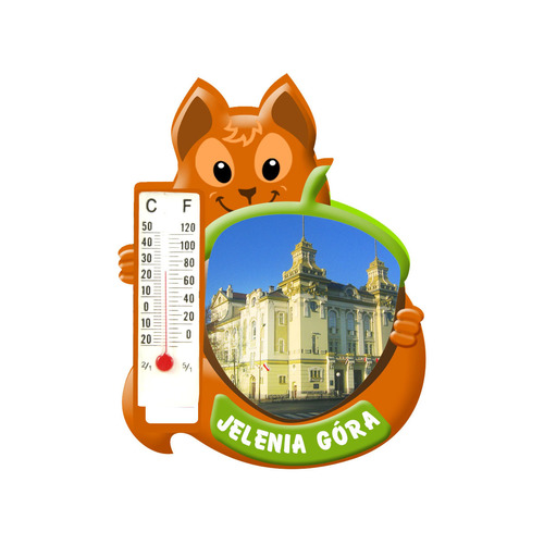 Polyresinowy magnes wiewiórka Jelenia Góra