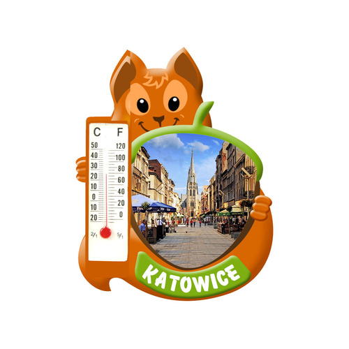 Polyresinowy magnes wiewiórka katowice