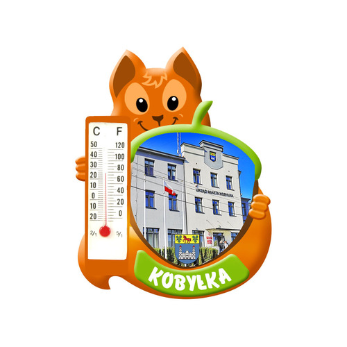 Polyresinowy magnes wiewiórka Kobyłka