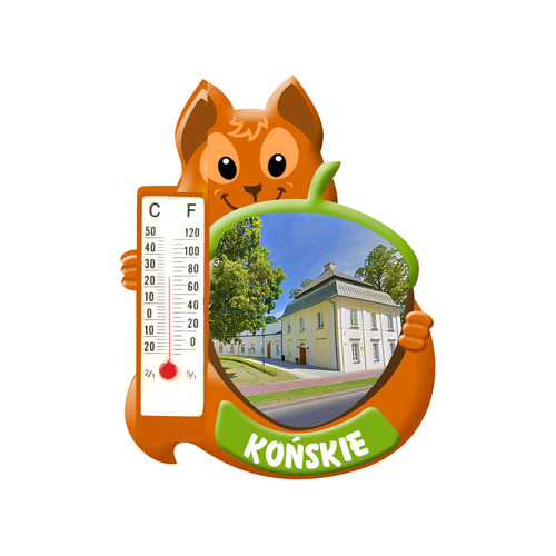 Polyresinowy magnes wiewiórka Końskie