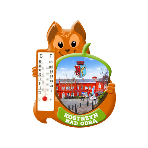 Polyresinowy magnes wiewiórka Kostrzyn nad Odrą