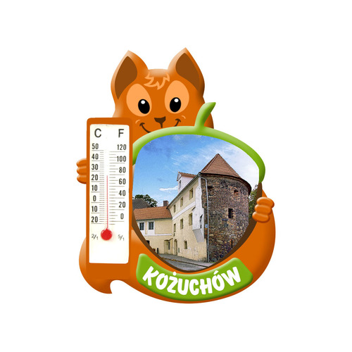 Polyresinowy magnes wiewiórka Kożuchów