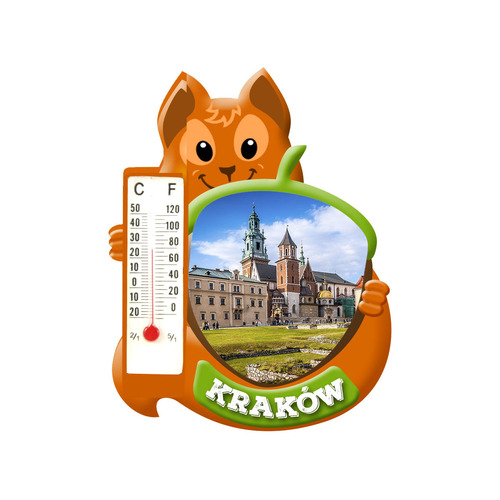 Polyresinowy magnes wiewiórka Kraków