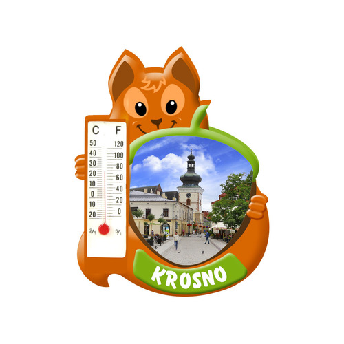 Polyresinowy magnes wiewiórka Krosno