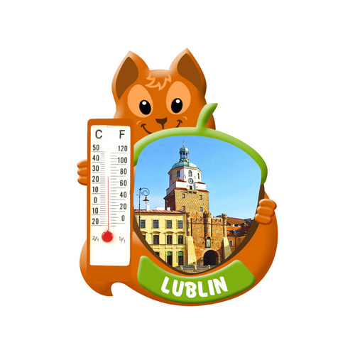 Polyresinowy magnes wiewiórka Lublin