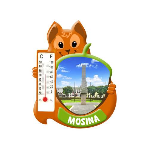 Polyresinowy magnes wiewiórka Mosina