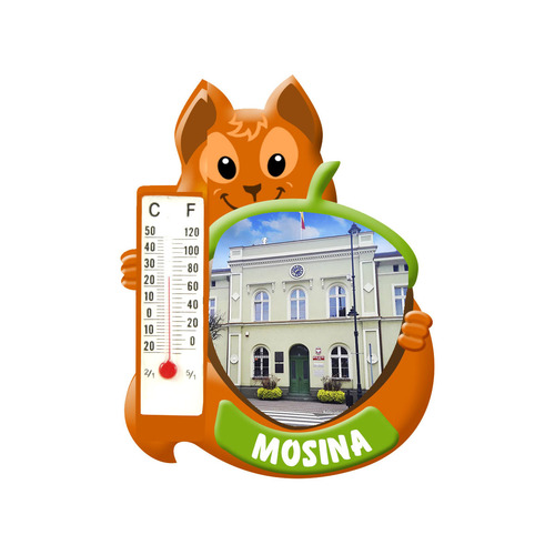 Polyresinowy magnes wiewiórka Mosina