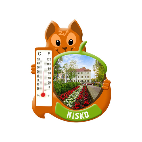 Polyresinowy magnes wiewiórka Nisko
