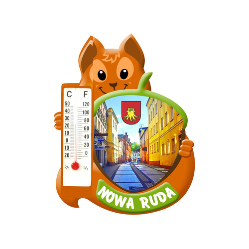 Polyresinowy magnes wiewiórka Nowa Ruda