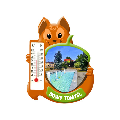 Polyresinowy magnes wiewiórka Nowy Tomyśl