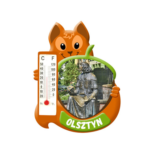 Polyresinowy magnes wiewiórka Olsztyn