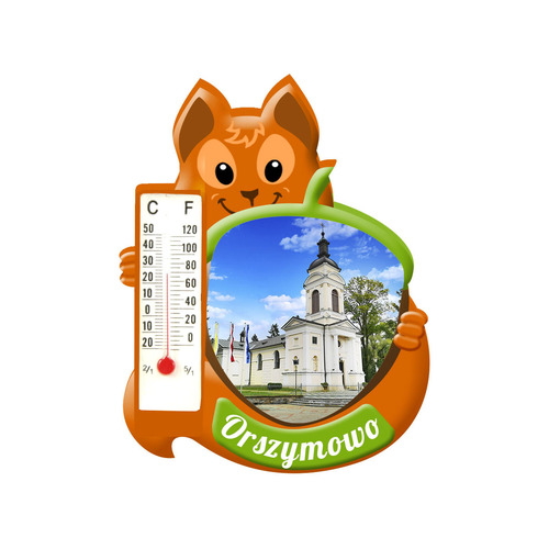 Polyresinowy magnes wiewiórka Orszymowo