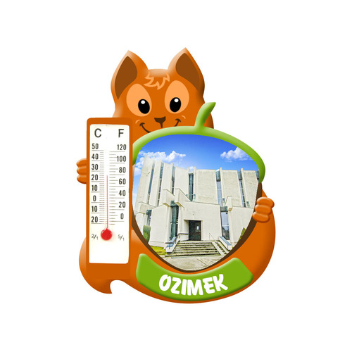 Polyresinowy magnes wiewiórka Ozimek