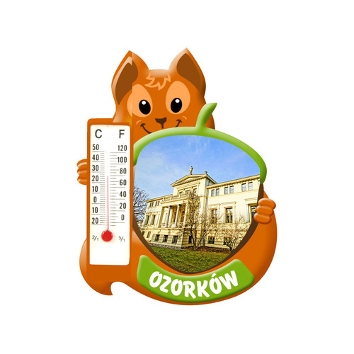 Polyresinowy magnes wiewiórka Ozorków