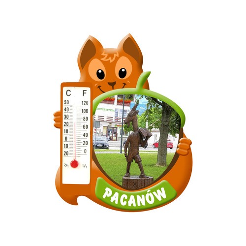 Polyresinowy magnes wiewiórka Pacanów
