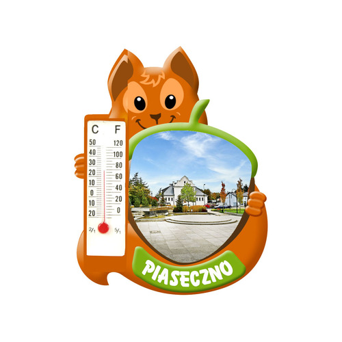 Polyresinowy magnes wiewiórka piaseczno