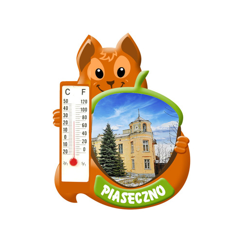 Polyresinowy magnes wiewiórka piaseczno